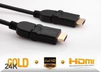S-LINK SLX-318 HDMI M/M 5m Altın Uçlu 24K + L Kon. 1.4 Ver. 3D Kablo - 1